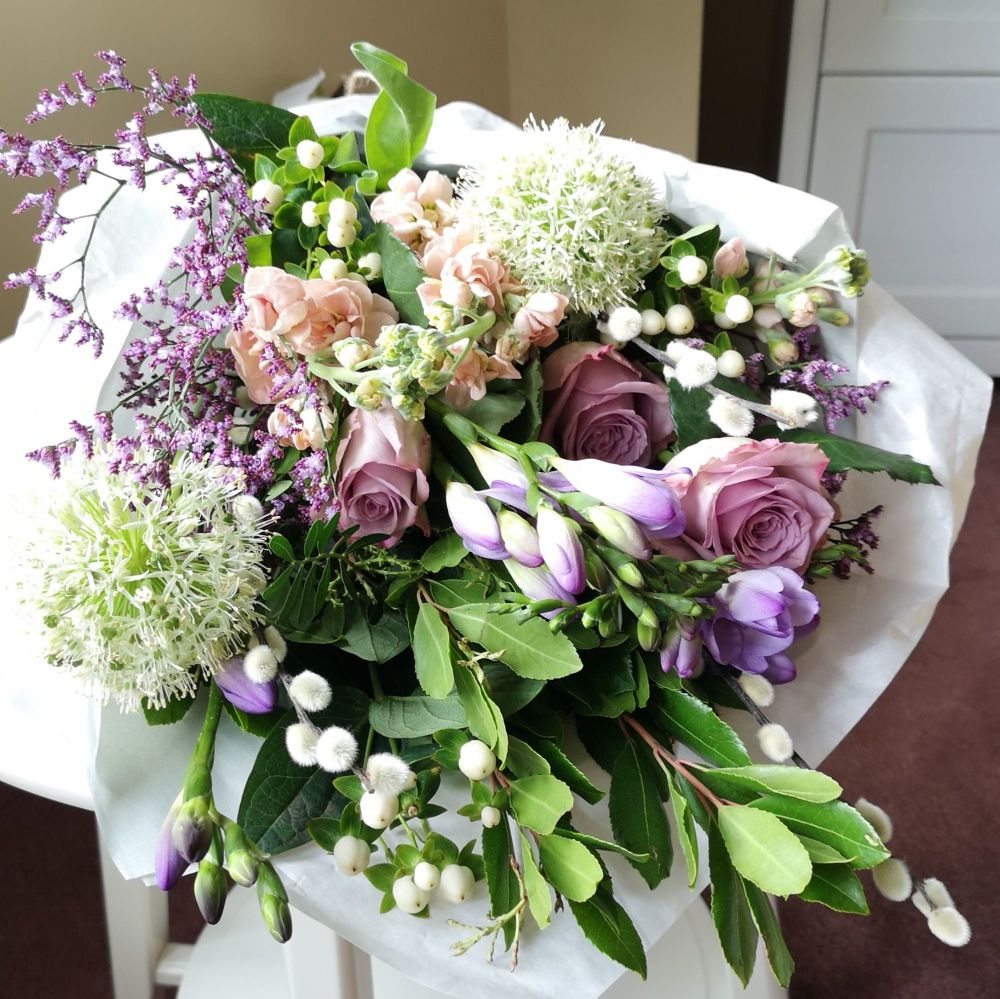 Willow House Flowers delivery of monthly subscription doorstep