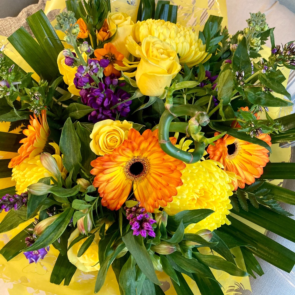 Luxury - hand-tied bouquets - Free local delivery - from £35.00