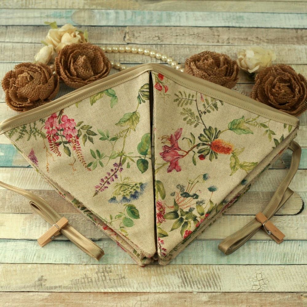 Botanical Bunting: Country Home Decoration