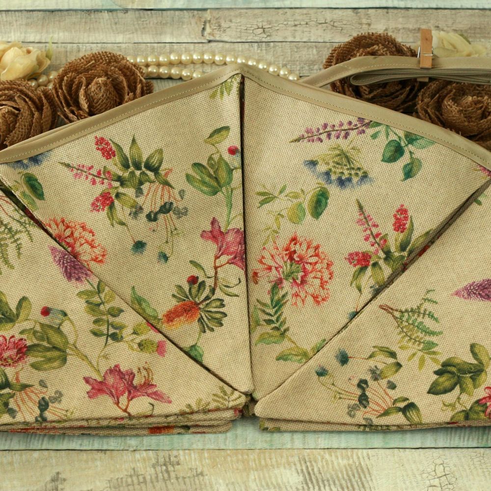 Botanical Bunting: Country Home Decoration