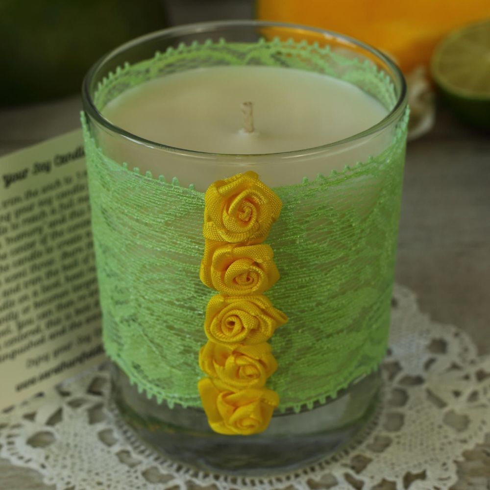  Hand Poured Candle: Thank You Candle Gift