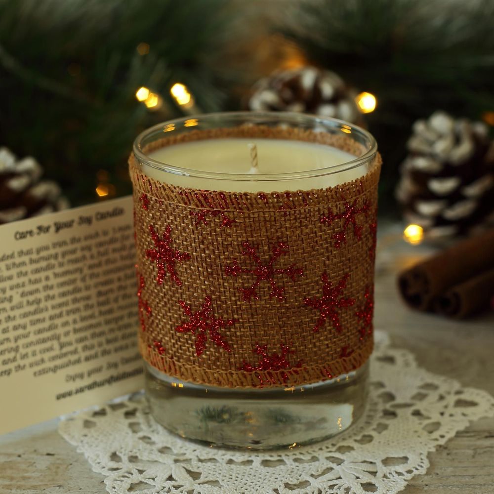 Christmas Scented Candle: Handmade Candle