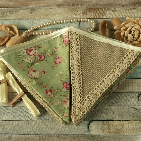 Floral Bunting: Country Chic Decoration