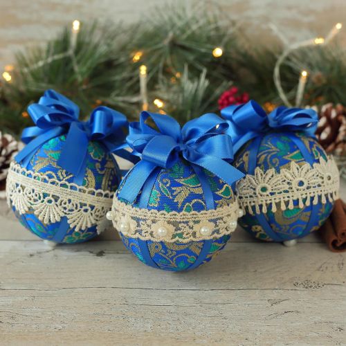 Vintage Christmas Baubles Xmas Tree Balls