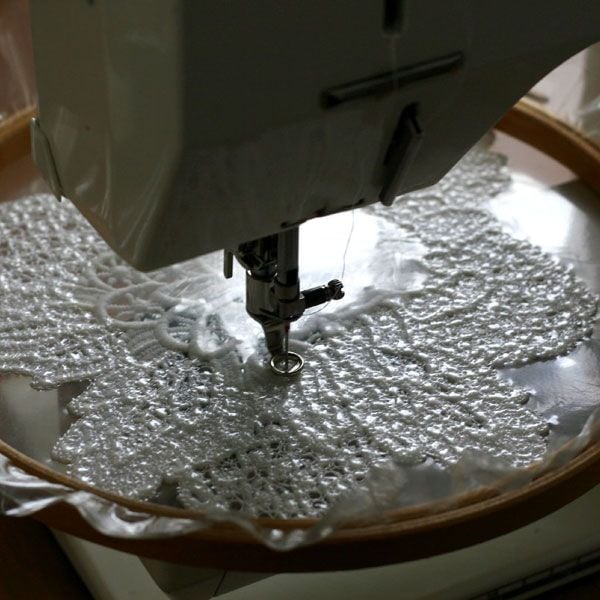 The Process of Free Machine Embroidery