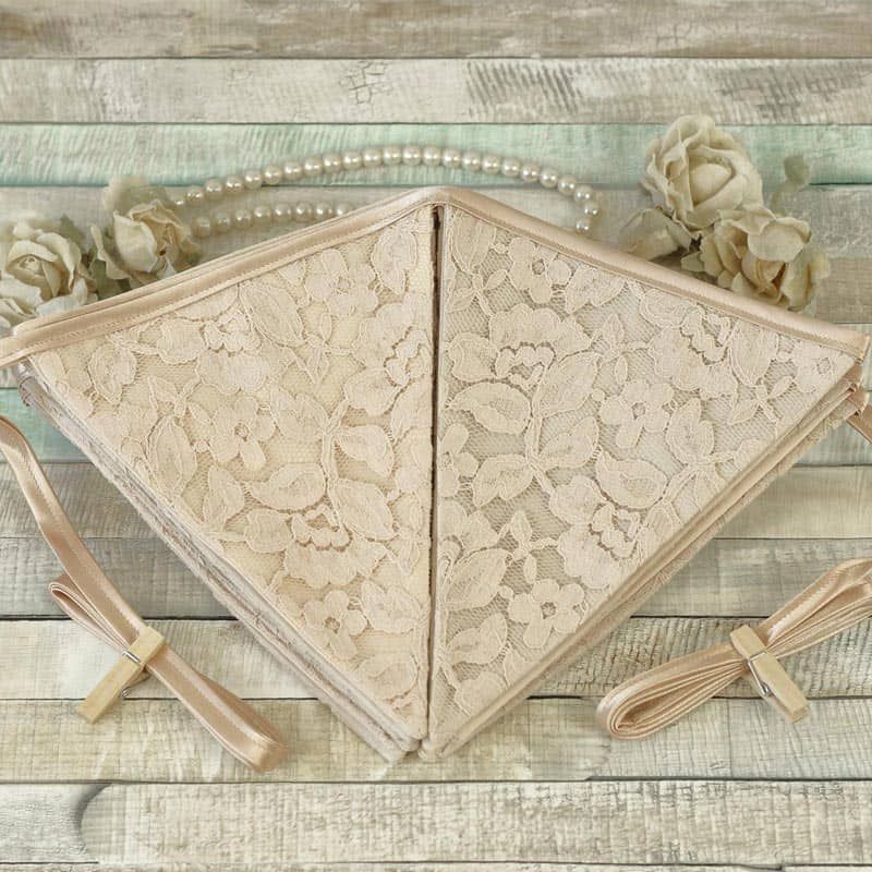 Vintage Bunting: Shabby Chic Wedding Decoration