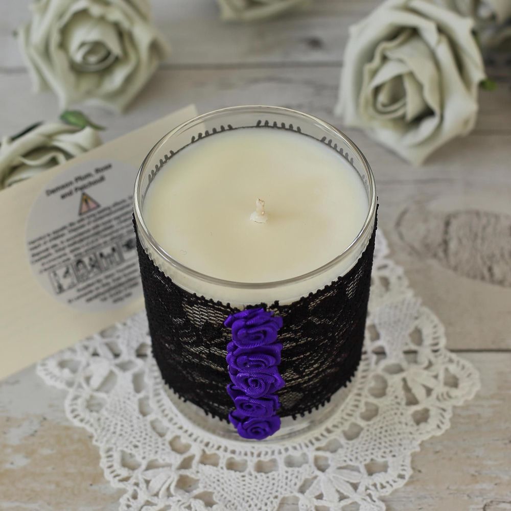 Black Candle: Gothic Gift for Her
