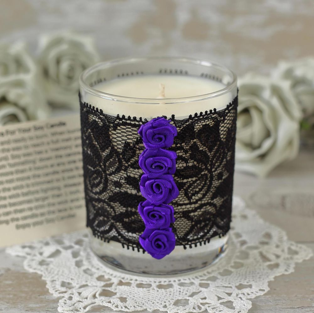 Black Candle: Gothic Gift for Her