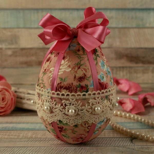 <!-- 005 -->Pink Easter Egg: Easter Ornament