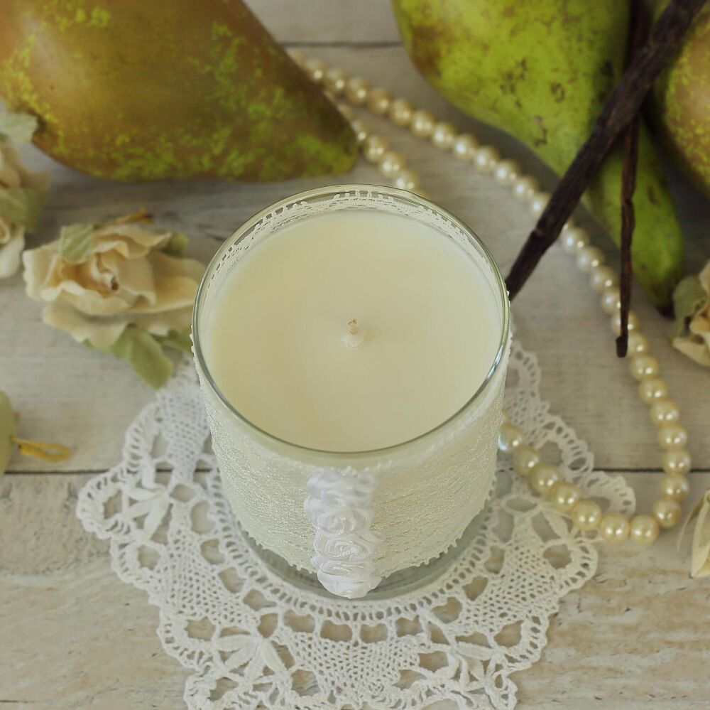 White Candle: 13th Year Anniversary Gift