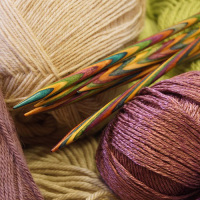 Rainbow Knitting Needles