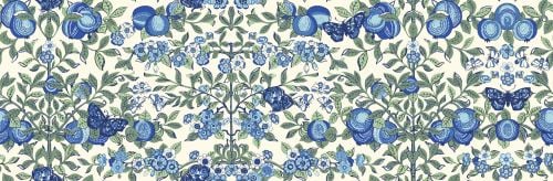 <!--7013-->Liberty Of London - Orchard Garden - Orchard in Blue (x), per fa