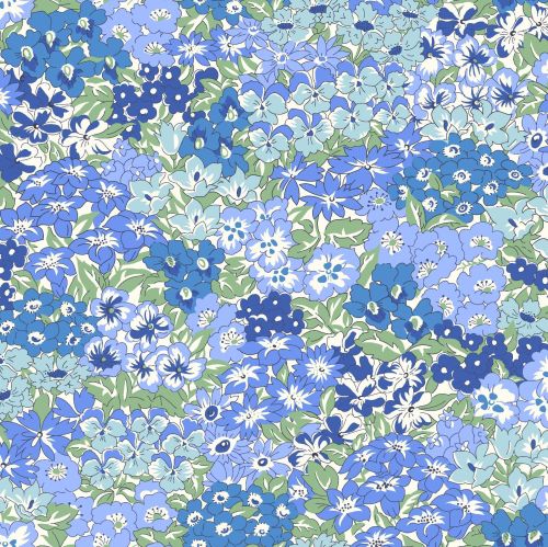 <!--7014-->Liberty Of London - Orchard Garden - Wisley Grove in Blue (x), p