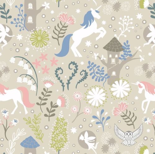 <!--4257-->Lewis & Irene - Fairy Lights - Unicorn Forest Natural (glow in t