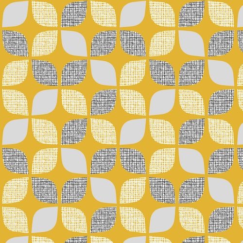 <!--5037-->Dashwood Studios - Nesting Birds - Leaves, per fat quarter