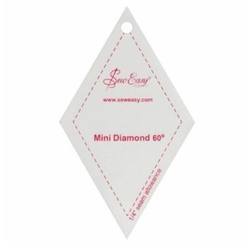  Sew Easy - Mini 60 Degree Diamond Template