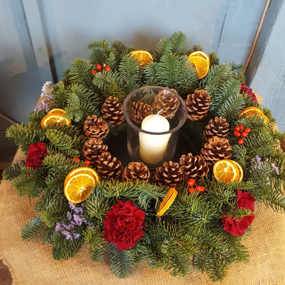 Hurricane Table Arrangement 