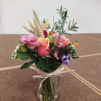 Jam Jar Posy