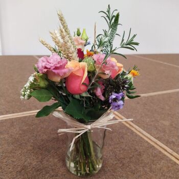 Jam Jar Posy