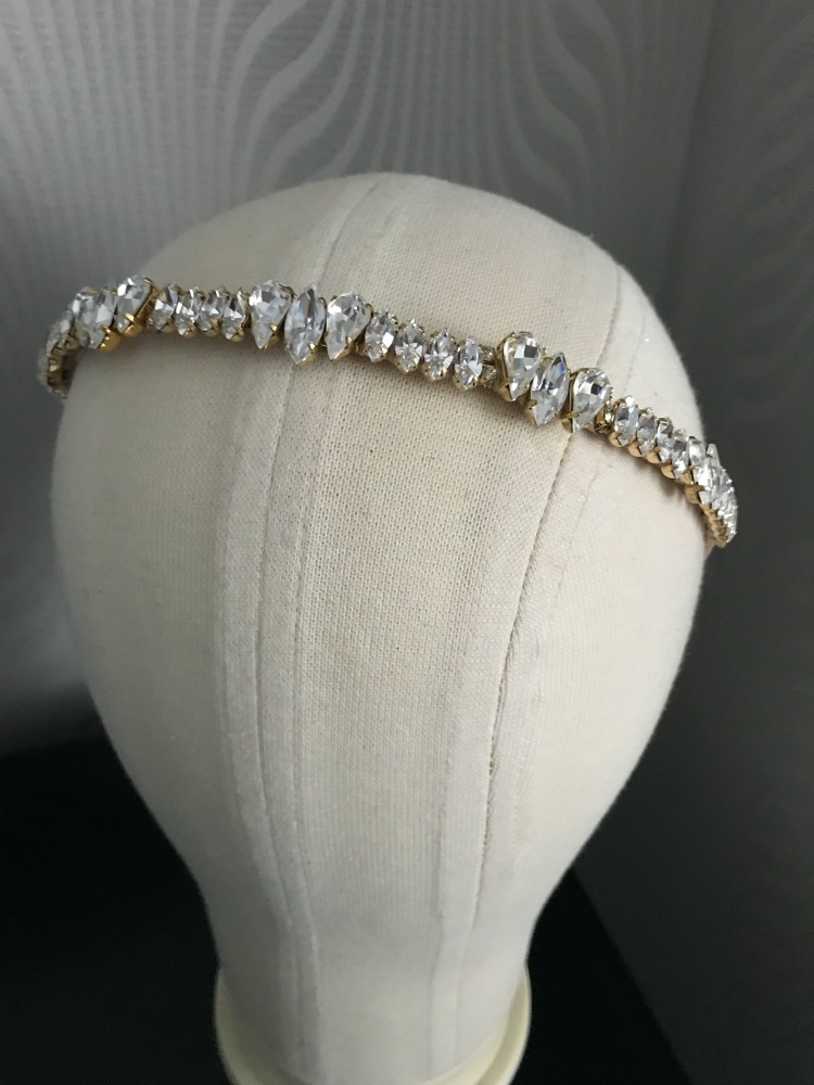 Gold Preciosa Alice Headband.