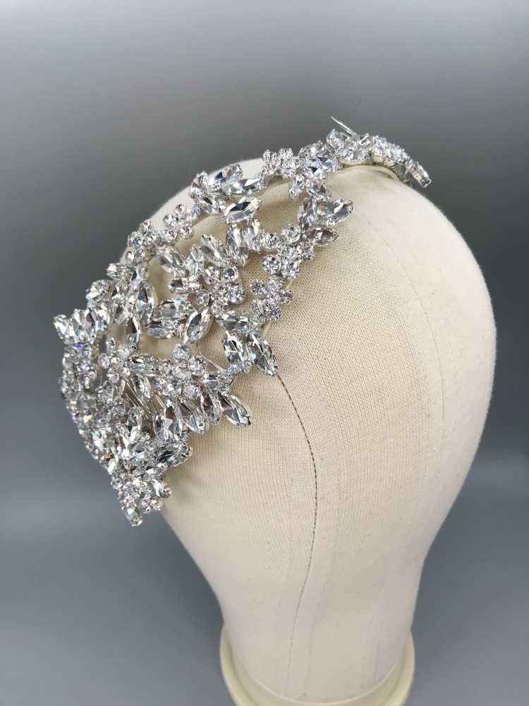 Empress Bridal headpiece.