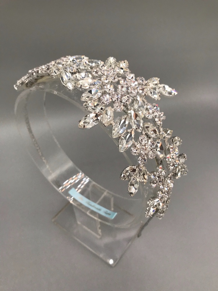 Crystal Side Tiara Empress Collection
