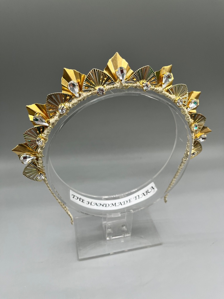 Art Deco Inspired double Halo Tiara