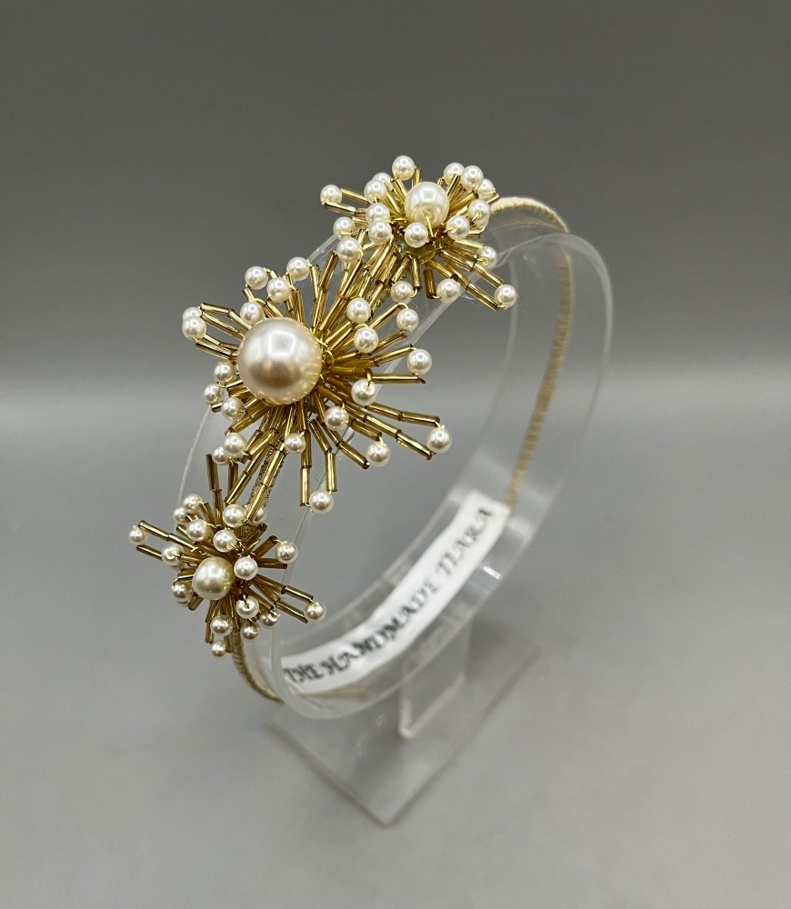 Golden Deco headband