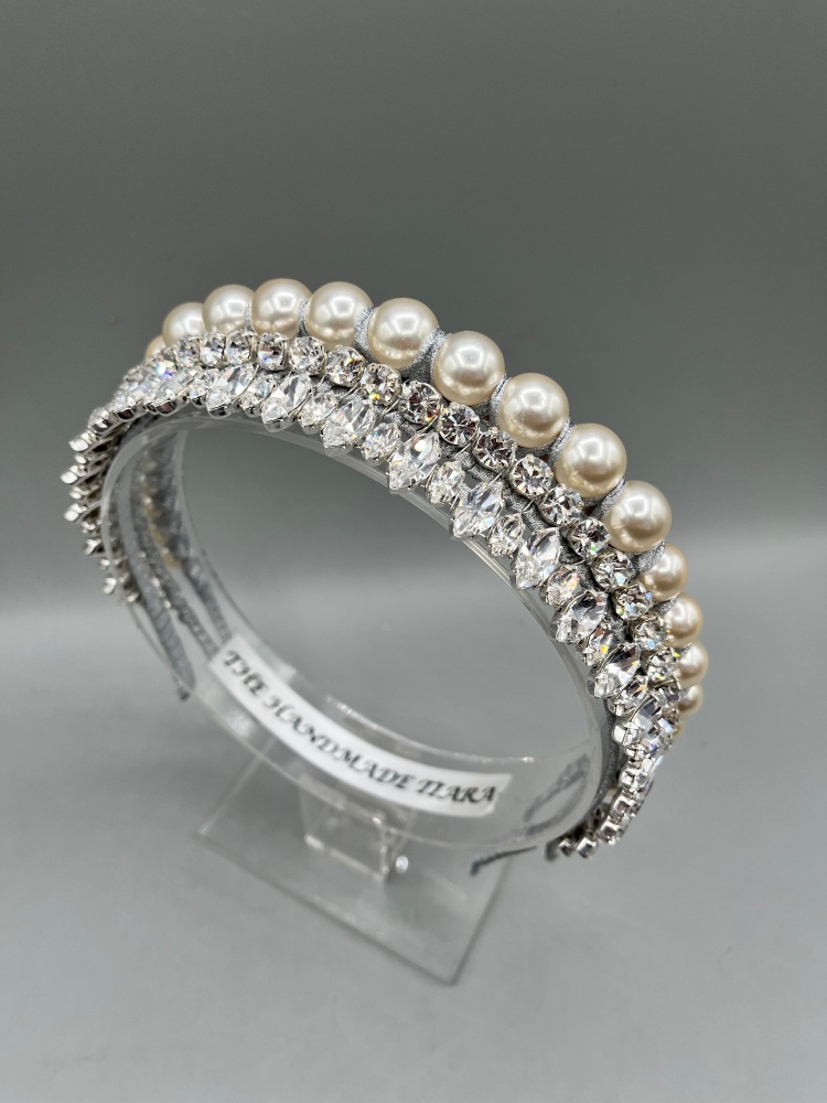 Silver preciosa Alice Headband set x 3