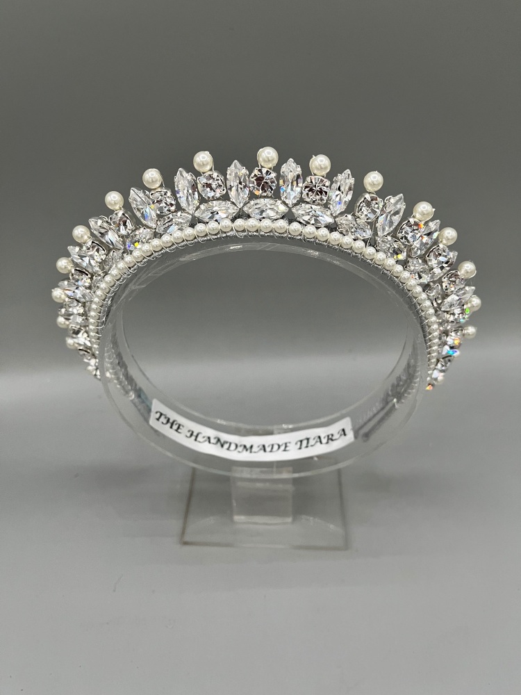 Art Deco inspired Regal tiara.