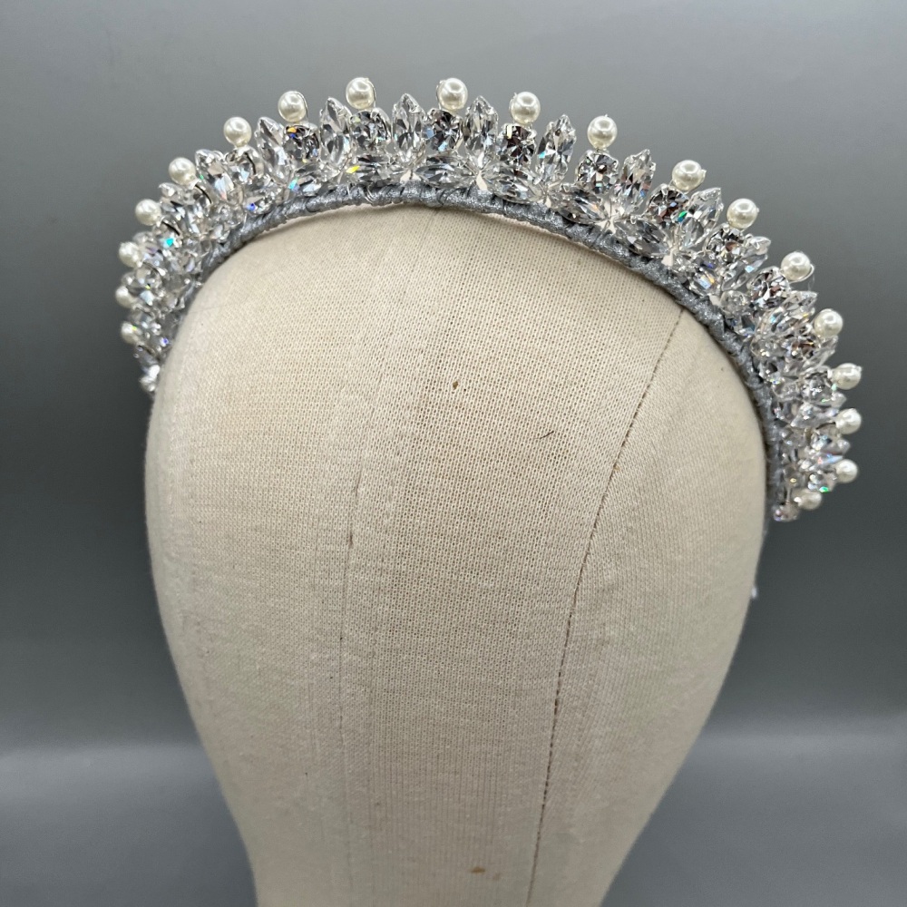 Art Deco inspired Regal tiara.