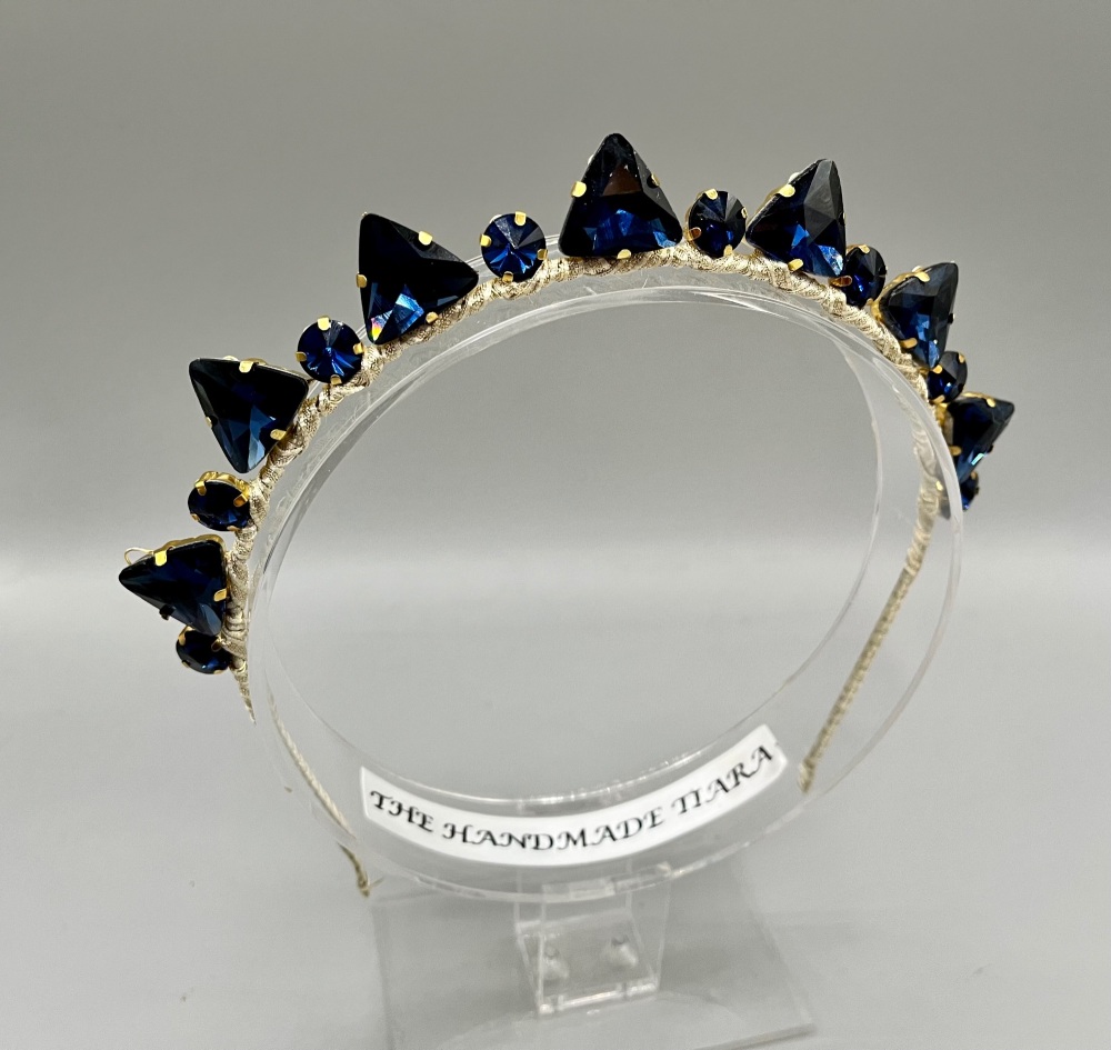 Navy  Tiara perfect for a festival