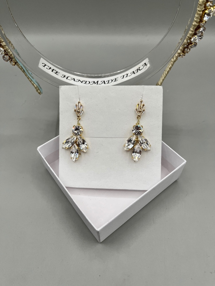 Gold  Regal inspired earrings