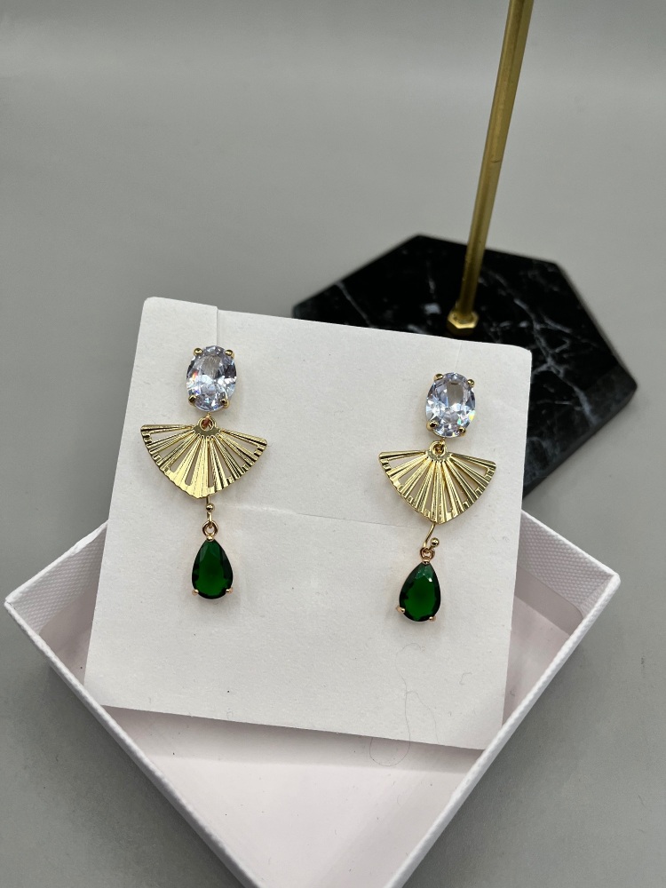 Gold  Regal inspired earrings