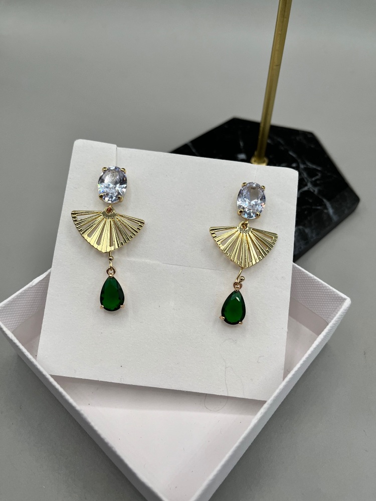 Gold  Regal inspired earrings