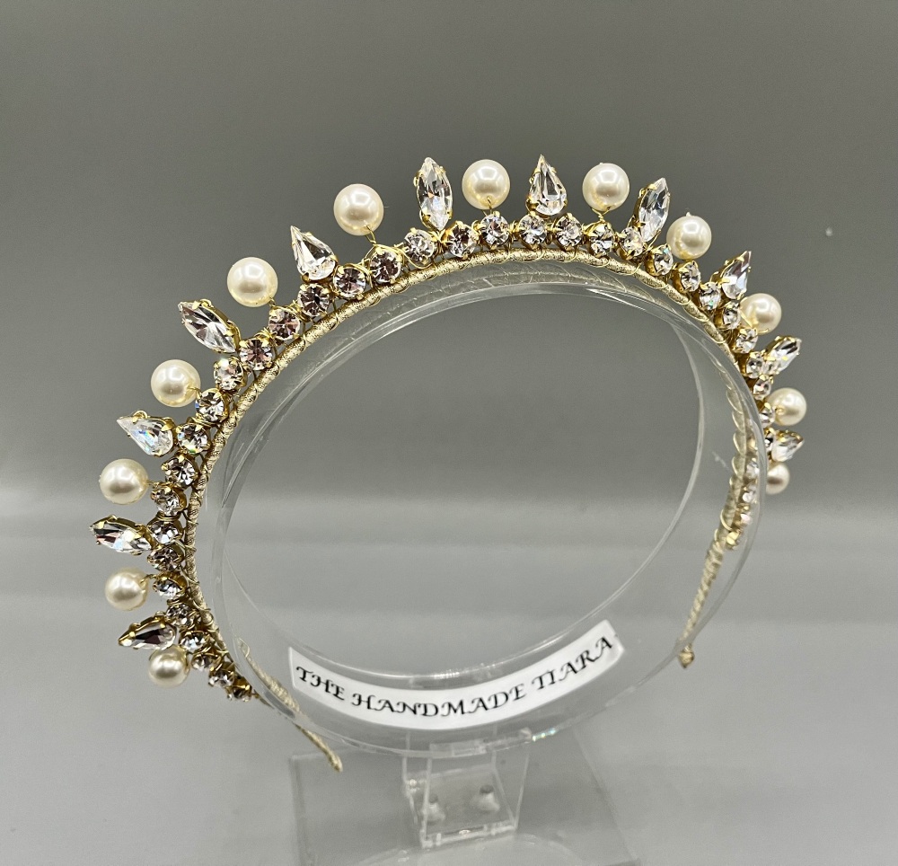 Ivy Silver  Halo Headpiece