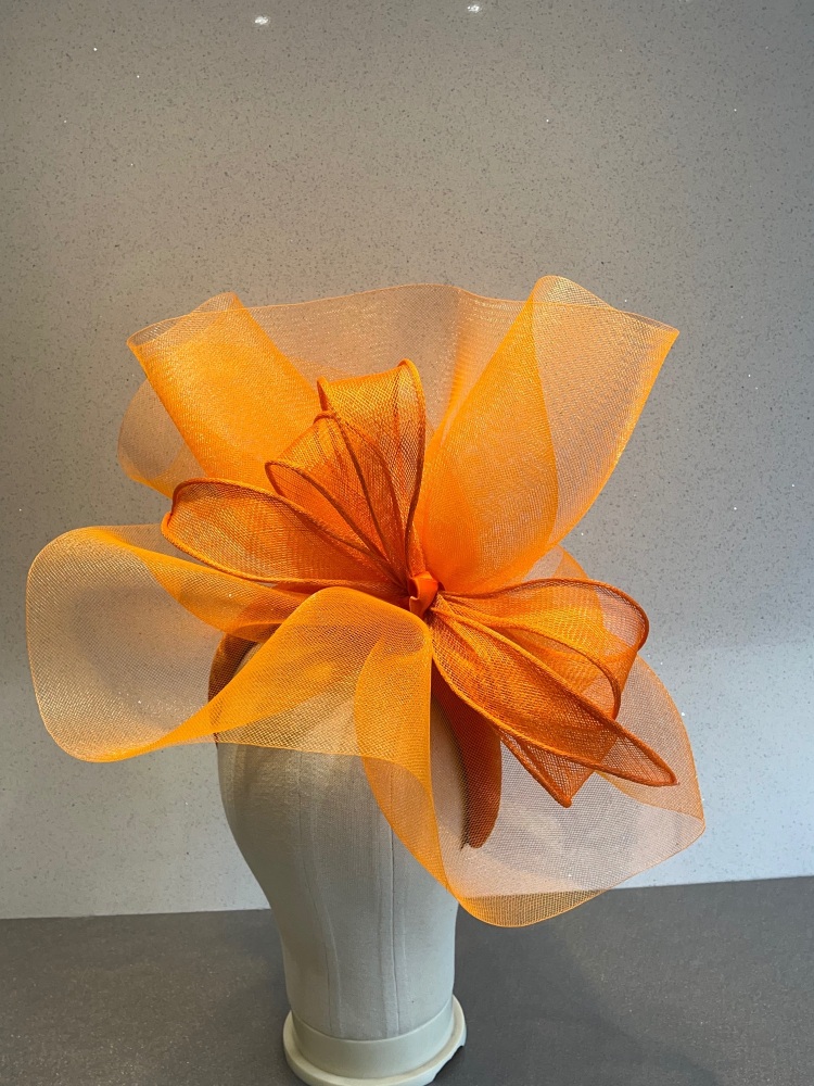 IVORY  Bow fascinator Headband