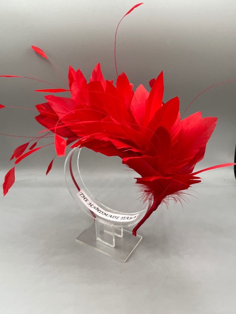 Red Feather headband