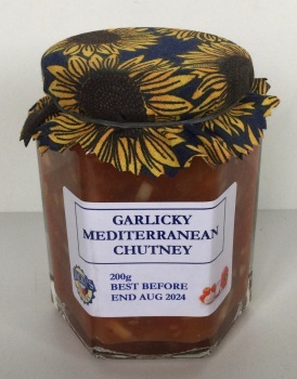 Garlicky Mediterranean Chutney