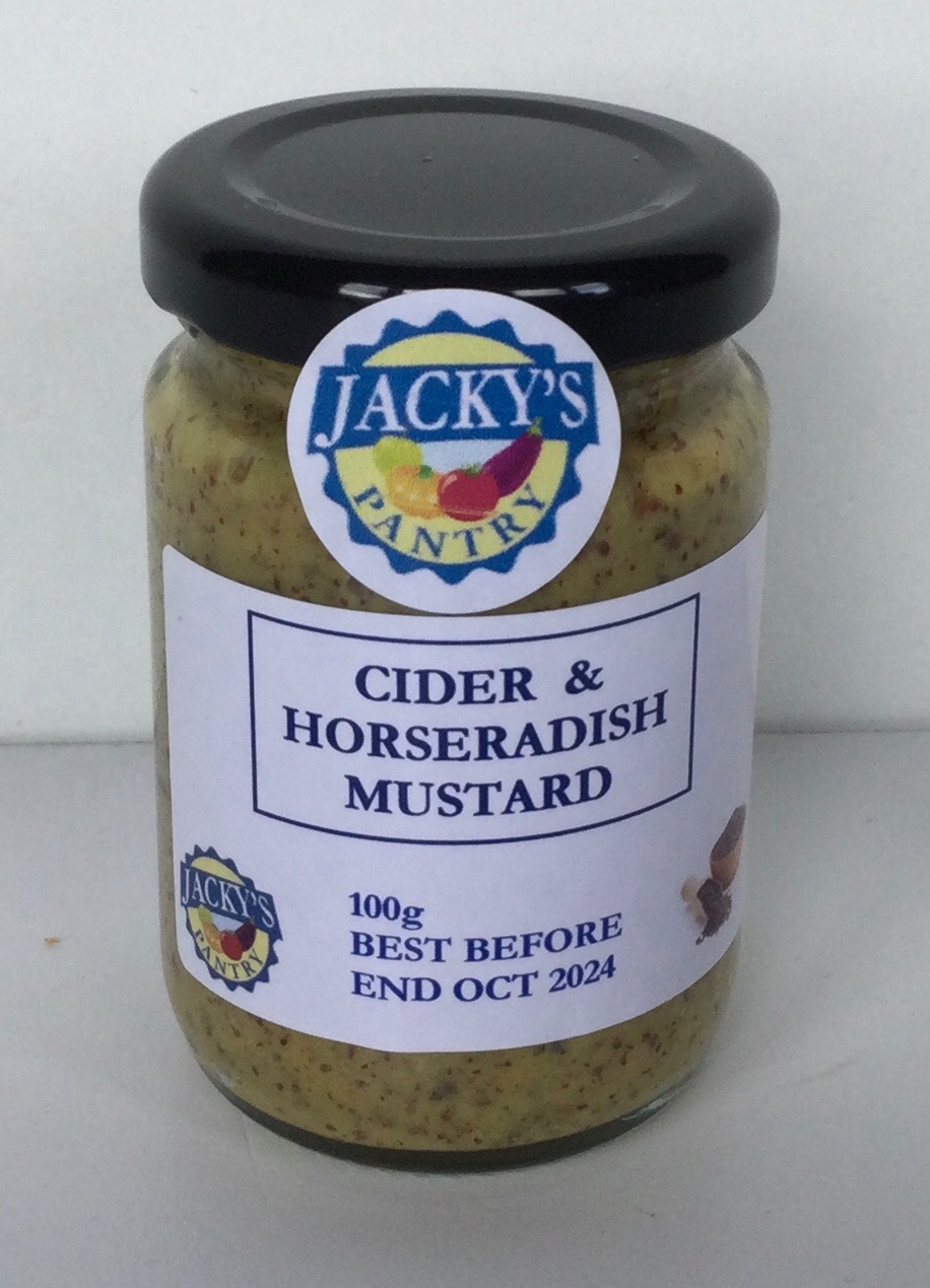 Cider and Horseradish Mustard