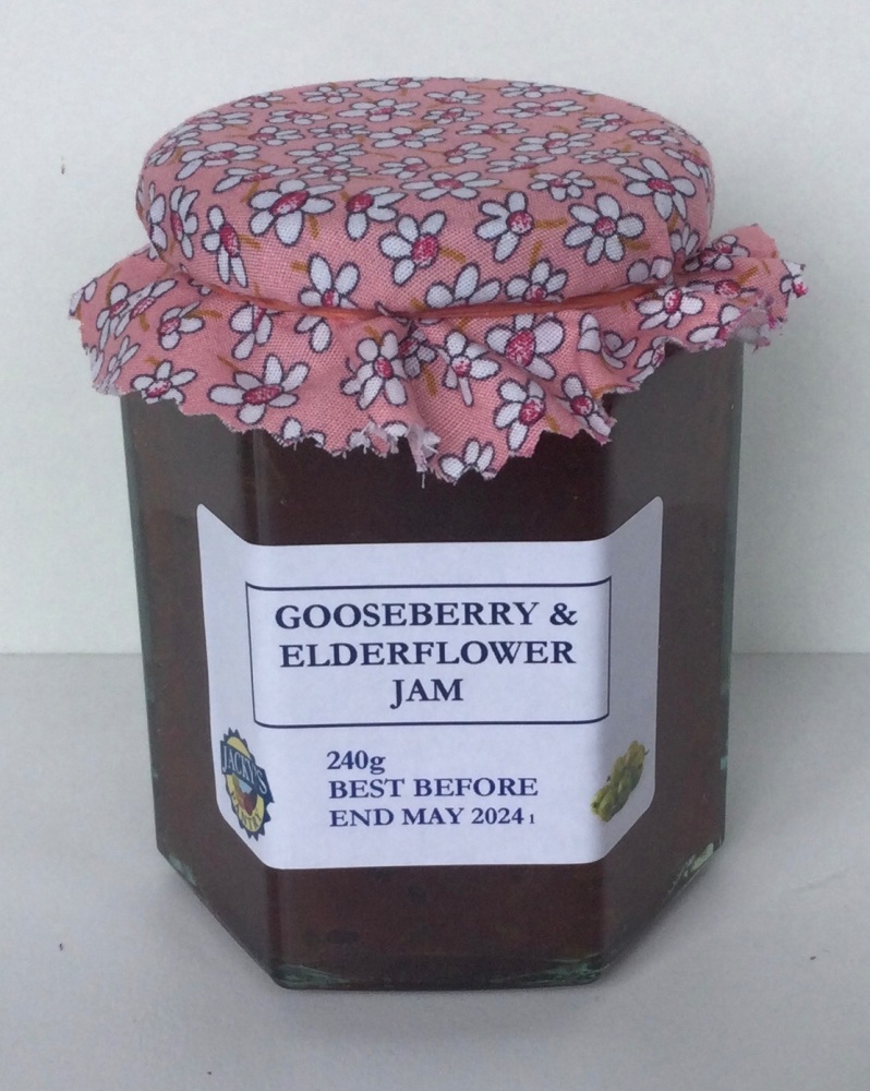Gooseberry and Elderflower Jam