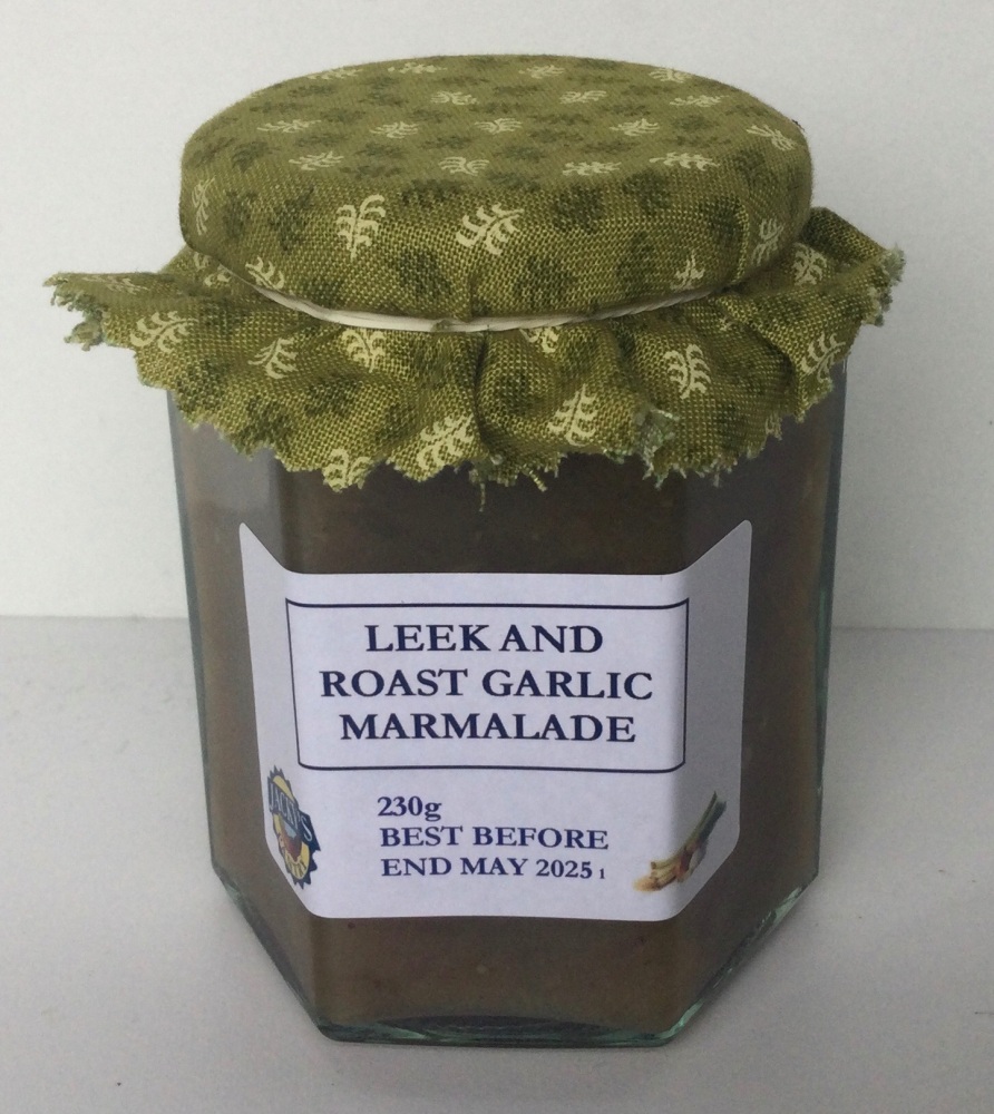 Leek and Roast Garlic Marmalade