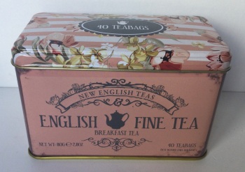 Vintage English Breakfast Tea Tin