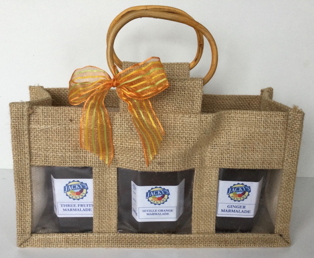 Gold Award Winning Marmalade Gift Bag - 3  jars