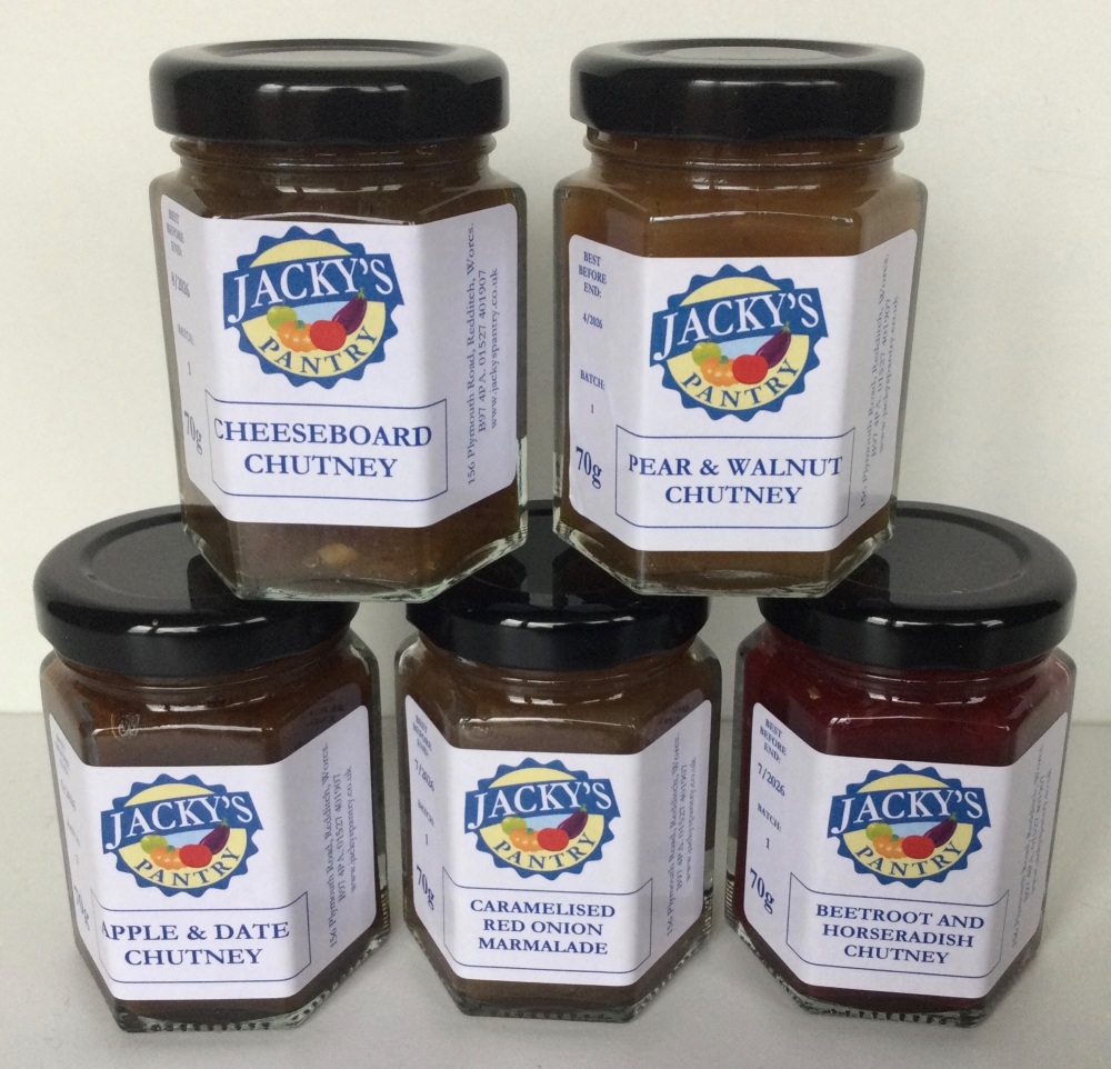 Mini Jars - Chutney - The Cheeseboard Selection