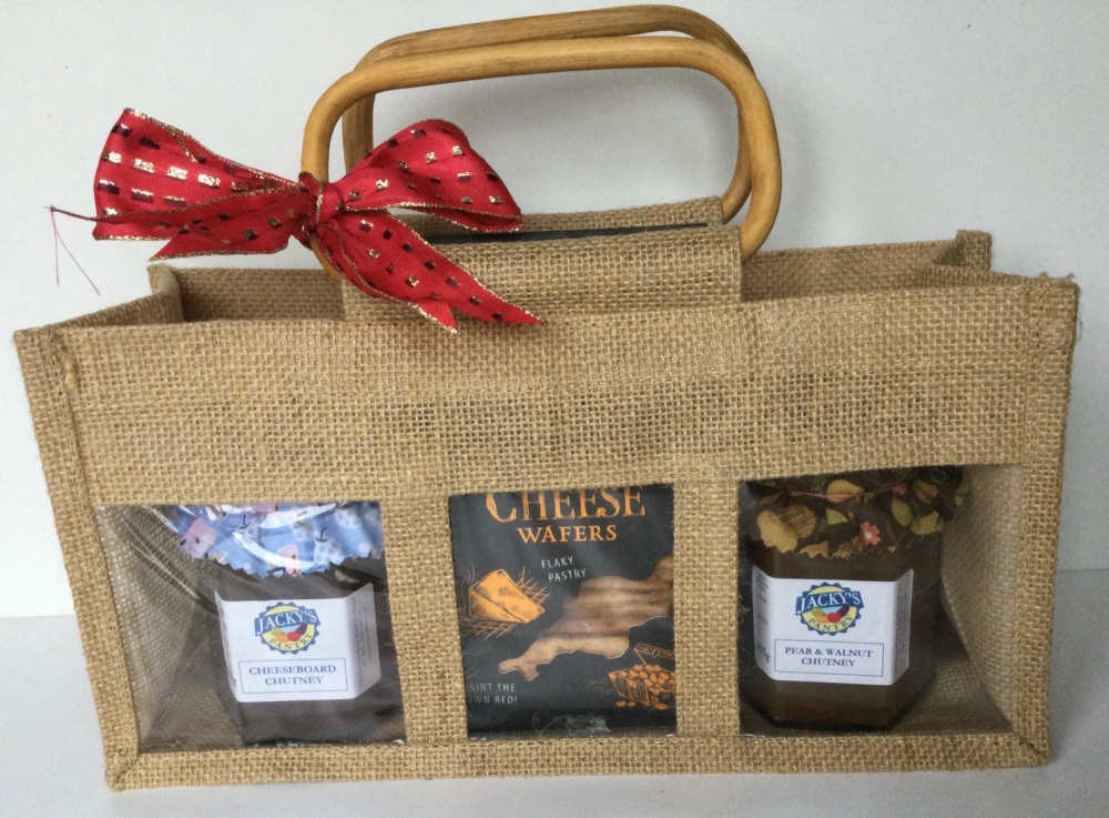 Large Gift Bag - Chutneys and Cheese Biscuits