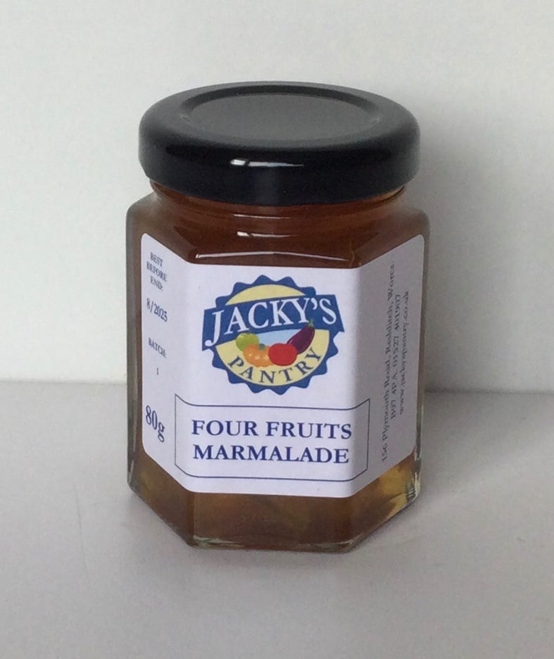 Four Fruits Marmalade Mini Jar