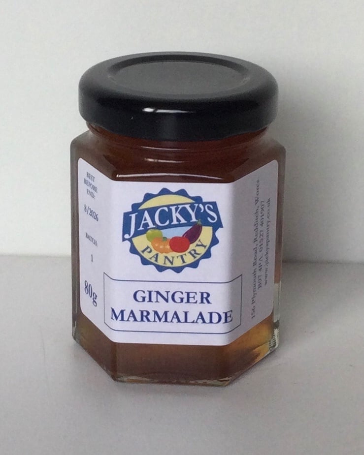 Ginger Marmalade Mini Jar