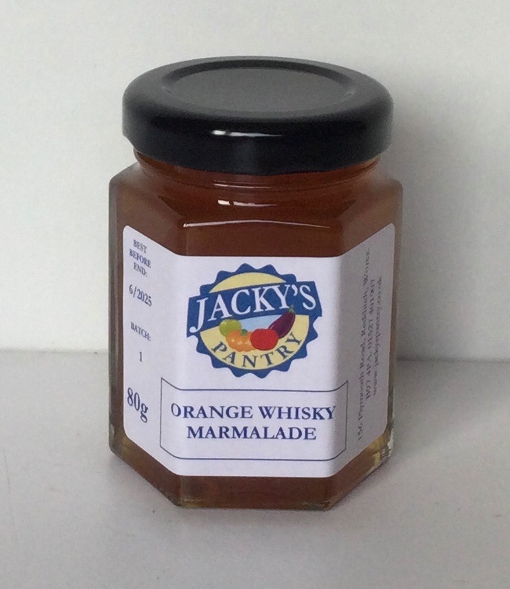 Orange Whisky Marmalade Mini Jar