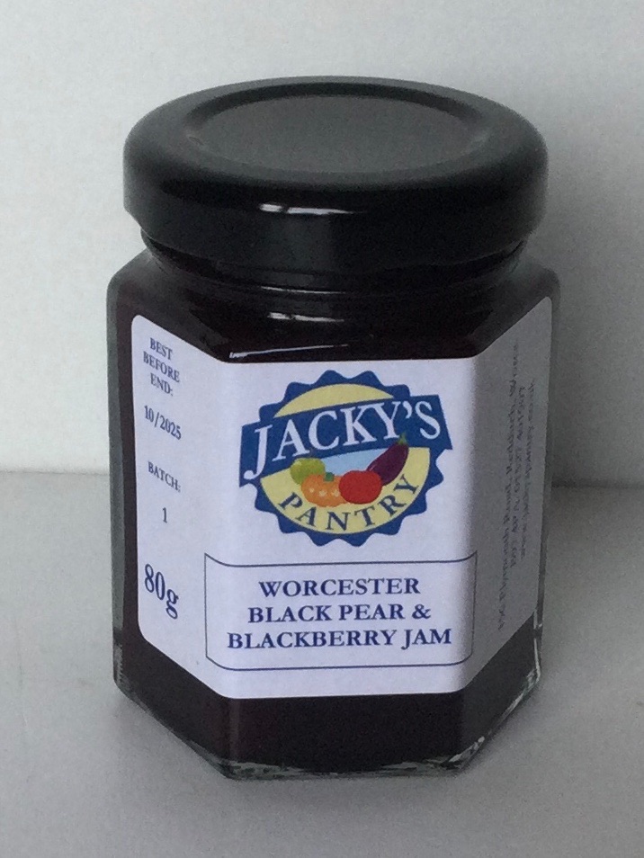 Worcester Black Pear and Blackberry Jam Mini Jar